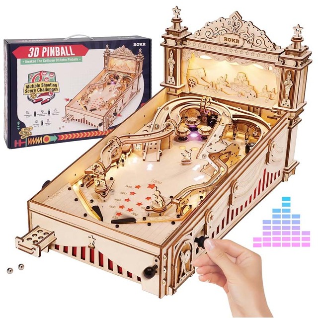 Adult 3D Wooden Puzzle - Adult DIY Wooden Model Kit - Toy Gift Suitable for Ages 14 and up