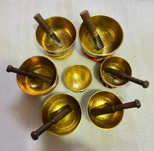 Cuencos Cantores de Acero Inoxidable Pulido, Hechos a Mano en Nepal, Instrumento de Sonido para Sanación, Meditación, Yoga y Espiritualidad - Product Image 5