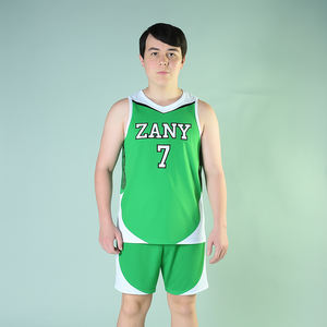 Uniforme de basket-ball personnalisé fabriqué au Pakistan, unisexe, sans manches, anti-UV, 100% polyester, taille plus, respirant, antibactérien - Product Image 5