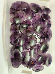 Cabochon d'améthyste violet fantaisie Pierres précieuses en vrac uniques pour la taille du lot de bijoux - Product Image 2