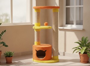 Rascador Amistar de alta calidad, modelo "Sunny Haven", para gatos y gatitos de todas las edades y tamaños. - Product Image 5