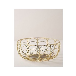 Ensemble de paniers en fil métallique élégants, organisateur de rangement multifonctionnel pour le comptoir de cuisine, pour la maison, les repas et les fêtes - Product Image 3