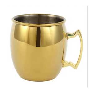High Demand Quality Minimalist Pure Copper Moscow Mule <b>Cups</b> Lead-Free Business Gifts Bulk <b>Ceramic</b> Tumbler - Product Image 5