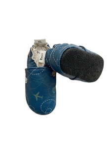 รองเท้าหัดเดินสำหรับเด็กเล็ก หนังนิ่ม พื้นยืดหยุ่น สายรัดข้อเท้า พร้อมโลโก้และกล่องบรรจุภัณฑ์แบบกำหนดเอง - Product Image 1