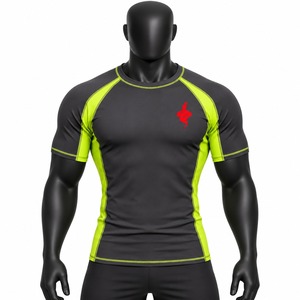 Chemise de compression à manches longues pour homme, vêtements de sport pour l'entraînement, la course à pied, le cyclisme, le surf, la gym - Product Image 1