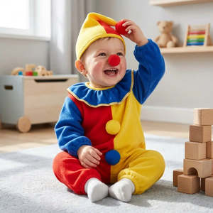 Disfraz de Payaso Personalizable Talla XL para Niño con Diseño de Dragón para Fiestas, Carnavales, Promociones y Mascotas - Product Image 3