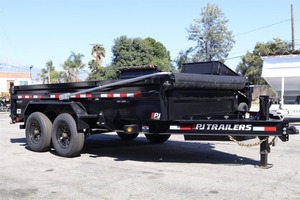 รถพ่วง PJ รุ่น DL142 รถดัมพ์ 14 ฟุต แบบเพลาคู่ ระบบไฮดรอลิก |   งานก่อสร้างหนักและขนส่งวัสดุ - Product Image 3