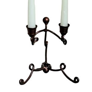 Soporte de velas para hogar, Hotel, restaurante, boda, mesa de hierro de color negro, candelabros únicos, linternas y tarros de vela - Product Image 5