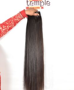 Extensiones de cabello humano de trama doble paquete virgen vietnamita 100% al por mayor pelo de color natural negro ondulado natural para mujeres - Product Image 1