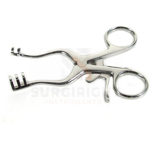 Weitlaner Retractor Gancho para heridas Soporte de aguja de extensión quirúrgica Puntas romas Instrumento manual de acero para uso hospitalario-SurgiRight - Product Image 5