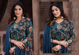 งานฝีมือคุณภาพส่งออกเรยอนพรีเมี่ยมใหม่พร้อมเคอร์ติปเย็บเต็มรูปแบบสําหรับการขายออนไลน์ - Product Image 2