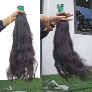 Extensiones de Cabello Humano Virgen Remy de Indonesia, Super Double Drawn, Liso, Color Natural, Venta al Por Mayor, Listo para Permanente, con Logotipo Personalizado - Product Image 5