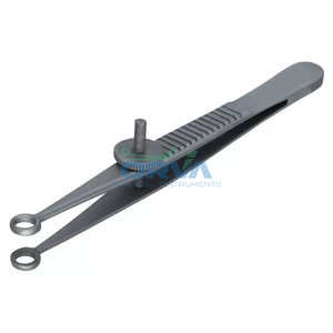 Pince à chalazion avec vis, outils de piercing corporel, certifiée CE, ensemble d'instruments de chirurgie nasale, acier inoxydable - Product Image 6