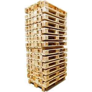 Meilleurs prix du fournisseur direct, palettes en bois naturel à face unique Epal France, entrée industrielle 4 voies - Product Image 5