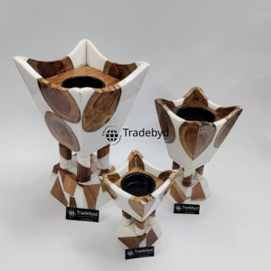 Quemador de Incienso Bakhoor Medkhan Tradebyd TB-HDIB-WRIB-03 para Uso Religioso, Hecho a Mano con Madera Aromática de Pino Indio, para Todas las Estaciones - Product Image 5