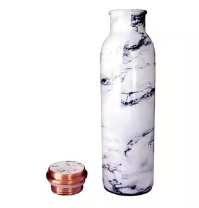 Bouteille d'eau en cuivre de style rose rose disponible tailles personnalisées approvisionnement direct de l'unité de fabrication disponible au meilleur prix - Product Image 6