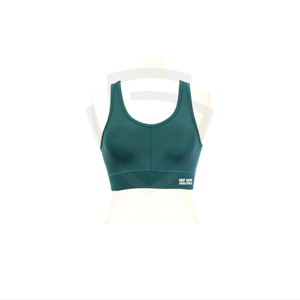 Sujetador Deportivo de Yoga para Mujer, de Spandex/Poliéster, de Alta Sujeción, Antibacteriano, Color Sólido, Espalda Abierta, Escote Bajo, Alta Elasticidad, Tirantes Cruzados Delanteros - Product Image 1