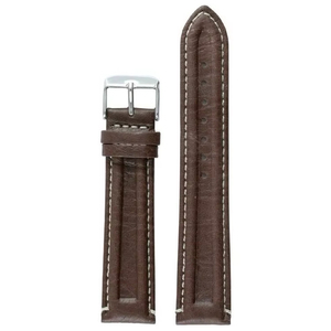 Unisex 236 Brown WS Luxury <b>Leather</b> Smartwatch Band Stainless Steel Buckle Soft Adjustable Watch Strap Watch Bands Watch Part - Product Image 1