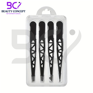 Premium Eyebrow Tweezers Slanted Tip Stainless Steel <b>Precision</b> <b>Tool</b> for Facial Hair Removal & Eyebrow Shaping - Product Image 2