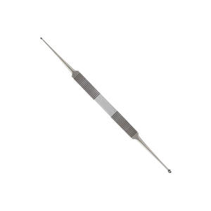 Curette de haute qualité pour la maison, double extrémité, 180 mm de long, droite, en acier chirurgical inoxydable, manuelle, réutilisable, certifiée CE, instrument ORL - Product Image 2