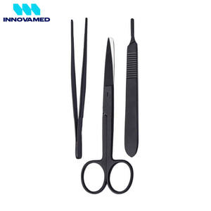 Instrumento de acero inoxidable Kit de práctica de sutura Equipo Médico Quirúrgico Almohadilla de sutura de la mejor calidad y herramienta de sutura POR INNOVAMED - Product Image 5