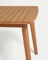 Mesa de Comedor de Madera de Teca Sólida para Banquetes, Restaurantes, Hoteles, Villas, Resorts, Cafés, Mobiliario Comercial para Hostelería, Venta al Por Mayor