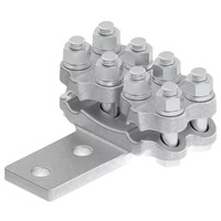 Bloques de Terminales de Aluminio de Alta Resistencia para Conexiones Eléctricas Seguras en Paneles de Control Industrial Disponibles para la Venta