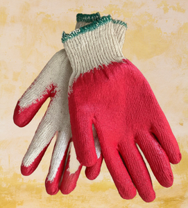 Gants de sécurité antidérapants anti-coupure enduits de caoutchouc vietnamien revêtement en Latex de coton réutilisable Protection des mains jardinage - Product Image 5