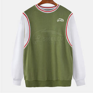 Sudaderas Básicas de Contraste de Color de Talla Grande, Ropa, Sudaderas para Hombre, Sudaderas con Capucha para Hombre - Product Image 1