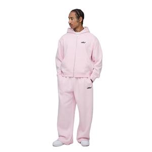 Sudadera con capucha de invierno de algodón con cremallera completa personalizada, 310 g/m², forro polar, OEM, estampado personalizado, alta calidad, felpa francesa, cremallera, ecológica - Product Image 1