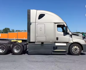 Genuine Clean 2022 For-Freightliner Cascadia - 72" Raised Roof Double Bunk Used Sleeper Semi Truck Worldwide Shipping - Product Image 2