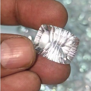 254 Pcs of Natural Crystal Quartz 14mm to 25mm Oval Rectangle Trillion <b>Laser</b> Cut 2940 Cts Lot Iroc <b>Sales</b> Quality Gemstone US$588 - Product Image 1