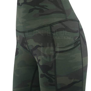 เลกกิ้งรัดรูปสำหรับผู้หญิงเอวปานกลางเลกกิ้งสำหรับใส่ไปยิมดีไซน์ล่าสุด - Product Image 5