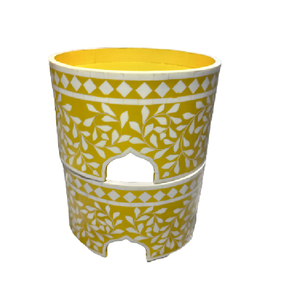 Soporte para Pastel Clásico con Incrustaciones de Hueso, Decoración de Postres de Lujo, Personalizable para Bodas, Eid, Ramadán, Eventos Elegantes - Product Image 6