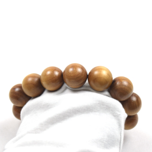 Cuentas de Mala de sándalo al por mayor, recuerdos budistas naturales redondos para la fabricación de joyas, cuentas artesanales sueltas - Product Image 4