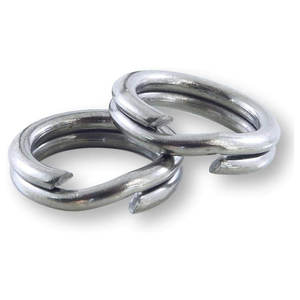 Anillas de Pesca Resistentes y Duraderas para Pescadores y Señuelos, Anillas de Acero Inoxidable Resistentes a la Oxidación para Anzuelos y Accesorios - Product Image 1