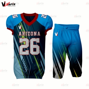 L'uniforme de football américain 2026 conçu sur mesure définit des options respirantes et de taille supérieure avec une nouvelle technologie de sublimation - Product Image 3
