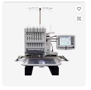 Nouvelle machine à broder commerciale MB 7 à sept aiguilles avec écran informatique à distance de 9,4 x 7,9 pouces et bobine géante - Product Image 1