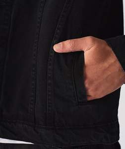 Custom Blue Jean <b>Jacket</b> <b>Men</b> Wholesale | OEM <b>Denim</b> <b>Jacket</b> Supplier | Streetwear Vintage Fashion <b>Denim</b> Coat Bulk Orders - Product Image 5