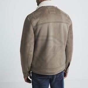 La mejor calidad del mercado, suministro en línea, chaqueta de piel sintética, chaqueta de cuero de precio barato transpirable de peso pesado - Product Image 3