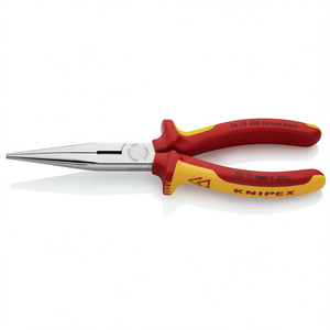 Alicates de corte lateral Knipex Snipe Nose con revestimiento cromado y mangos aislados multicomponentes - Product Image 3