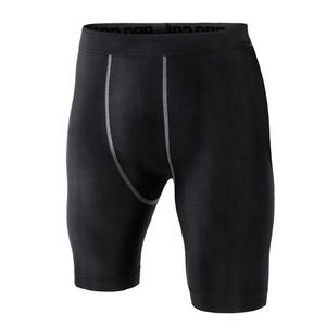 กางเกงขาสั้นรัดกล้ามเนื้อสำหรับออกกำลังกายเล่นยิมของผู้ชายผ้าสแปนเด็กซ์แห้งเร็วลายกีฬาออกกำลังกาย XXS - Product Image 3