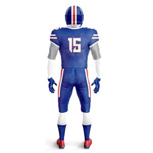 Uniforme de Fútbol Americano de Manga Corta para Hombre de la Mejor Calidad, 100% Poliéster, Transpirable, de Secado Rápido, con Logotipo Impreso Personalizable, OEM - Product Image 3