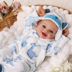 Poupée bébé reborn souriante Babeside 20'' très vendue, poupée réaliste pour bébé garçon, poupée de mode, mini jouet en peluche pour cadeau, commande en gros - Product Image 3