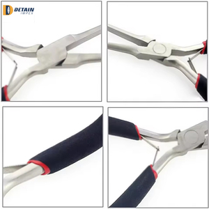 Multi Tool Long Nose Plier <b>Needle</b> Nose Plier Forceps Hand Tool Sutur kit Surgical Medic Instruments - Product Image 3