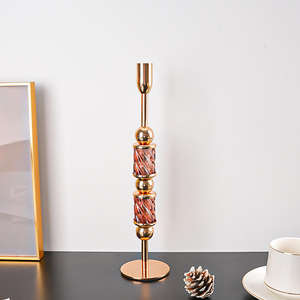 metal <b>candle</b> stand for home decor stylish handcrafted <b>candle</b> holder ideal for festivals celebrations - Product Image 3