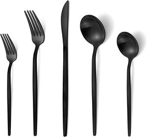 Dernier arrivage de couverts de table élégants faits à la main couverts de table indiens de fantaisie en acier inoxydable couverts de table en métal de vente en gros - Product Image 1