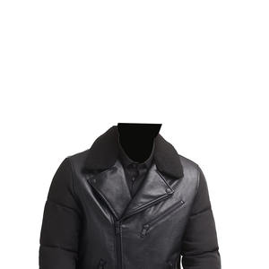 Veste en cuir de mouton véritable personnalisée pour homme, design et look personnalisables - Product Image 6