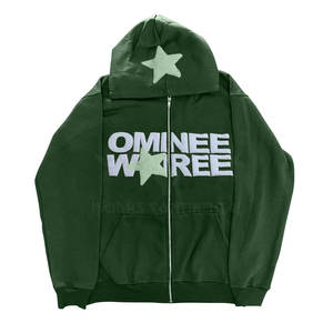 Invierno con cremallera de alta calidad para sudaderas con capucha con estampado de soplo Diseña tu propio nuevo estilo XL Tamaño a granel Cantidad - Product Image 4