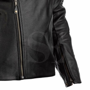 Veste en cuir véritable personnalisée pour homme, pour l'hiver, pour motards et passionnés de moto, qualité supérieure, prix bas. - Product Image 6